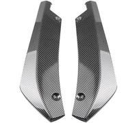 zjlgs Cubiertas Aletas Laterales Spoiler para BMW 1 Series 2 Series 3 Series 4 Series 45cm, Separador Parachoques Trasero Alerón Lateral Reemplazo Alerón Lateral Ventana Trasera,A