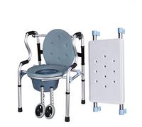 ZJN-JN Rollators Walker Rehabilitación Equipo de entrenamiento con silla de ruedas asistida Caminar Bajo entrenamiento de miembros Aseo ancianos Walker antideslizante bastón con el Hospital (Color: C)