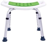 ZJN-JN Silla de ducha, baño de heces antideslizante for adultos embarazada Asiento de la mujer de edad avanzada Ducha WC Heces ajustable Capacidad de carga: 150 kg Sillas de ruedas de baño