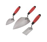 ZJNOTED Paleta de albañilería de 3 Piezas, Juego de Herramientas de Mano para mampostería, Mango Suave, Acero al Carbono... B09VGBBYRY