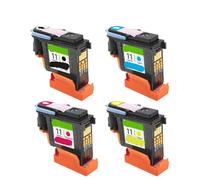 ZJNWTVUH 1pc renovación de la impresión C4810A C4811A C4812A C4813A para 100 110 500 510 800 815 820 1000 1100 1200 2300 2500 2600 Impresoras(1Set - 4 Pieces)