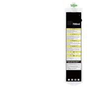 ZJNWTVUH Bolsa de Tinta vacía de Repuesto de 700ml con Chip Compatible con Impresora Serie -422 Pro -423 Pro Pro Ajuste Universal(Black)