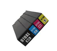 ZJNWTVUH Cartucho De Tinta 970XL 971XL Compatible con Officejet Pro X476dw X451dw X576dw X551dw