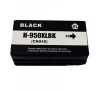 ZJNWTVUH Cartucho de Tinta Negra Compatible CN045AE para 950XL Funciona con OfficeJet Pro 8100 8100E 8615 8625 8640 8600 más impresoras electrónicas(1BK -950XL)