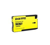 ZJNWTVUH Cartucho de Tinta remanufacturado Compatible con 962XL 966XL 962 966 XL Reemplazo Universal para 962 Utilizado en Officejet Pro 9010 9025 9022 9023(1pcs Yellow)