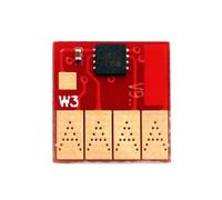 ZJNWTVUH Chip ARC Universal Compatible para Cartuchos de Impresora Designjet T120 T520 711 711XL, Chips de reinicio automático Que Funcionan con reemplazo(1Set HP711XL 4Colors)