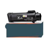ZJNWTVUH Compatible con Cartucho de tóner para Impresora láser Phaser 6510 WorkCentre 6515 N DN DNI MFP reemplazo de Mercado de Accesorios de Ajuste Universal(Black)