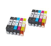 ZJNWTVUH Dymon 564 XL Cartucho de Tinta Reemplazo Compatible con 564XL Funciona con Photosmart 5510 5511 5512 5514 5515 5520 5525 6510 6512 6515 6520 Impresoras(2 Set)