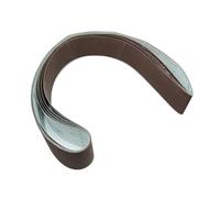 Zjpgcsdsc Cinturones de lijadora 5PCS TJ538 Banda abrasiva, 1200 * 50 mm Corindón marrón Correa de molienda de Metal Grano 60 100 180 400 600(400)