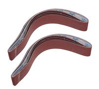 Zjpgcsdsc Cinturones de lijadora Correas de Lijado de 40mm x 740mm, Grano 40 a 1000 for Cinta lijadora Angular, Accesorio de lijadora, Herramientas abrasivas, 10 Uds.(400)
