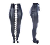 ZJPOJPH Camisa de fuerza de cuero for bondage SM, lencería sexy, bolsa de bondage, esposas for piernas y tobillos, bolsas de sauna eróticas, juego de lencería for hombres y mujeres(L)