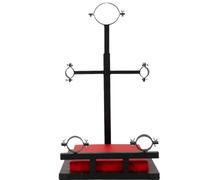 ZJPOJPH Muebles sexuales SM, silla sexual con esposas, collar de ataduras, silla de rodillas SM, juguetes sexuales de bondage for hombres y mujeres, parejas