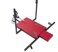 ZJPOJPH Silla sexual SM con máquina sexual, separador de piernas, marco de sujeción con esposas, juego de bondage, juguetes sexuales de posición fija for hombres y mujeres