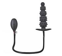 ZJPOJPH Tapón anal de silicona ajustable con 5 cuentas for expansión de ano y vagina, juguete sexual for mujeres, hombres y parejas.