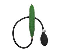 ZJPOJPH Tapón anal inflable con bomba extraíble, tapón anal de silicona ajustable de 19 cm de largo, consoladores anales, expansión de ano y vagina, juguetes sexuales for mujeres y hombres.