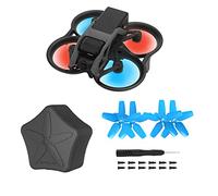 ZJRXM Avata FPV Drone Hélice Accesorios Caja de Protección + 4 Unidades Silent Flight Propeller Kit para DJI Avata FPV Drone Accesorios (Azul)