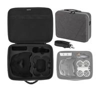 ZJRXM Neo Goggles N3 - Bolsa de viaje portátil para DJI Neo Goggles N3, RC Motion 3 y accesorios, gris oscuro, 33*27.5*11.4cm, Casual