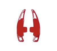 ZJSSJZ Paleta Cambio Volante Accesorios para Levas Cambio Volante para Benz AMG A35 A45 C43 C63 E63 S63 S65 CLA 35 45 63 G63 GLE GLA GLC GLB(Red Carbon Pattern)