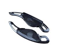 ZJSSJZ Paleta Cambio Volante Extensión para Volante De Coche, Levas De Cambio, Accesorio para Jaguar XF, XE, XJ, F-Pace, F-Type, X760, X250, X260, X761, X351(Carbon Black)