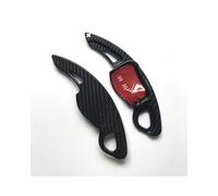 ZJSSJZ Paleta Cambio Volante Levas Cambio Marchas ABS con Impresión Fibra Carbono para Golf MK5 MK6 GTI R Passat B6 B7 Beetle Jetta MK5 R36 R20(Black Carbon Print)