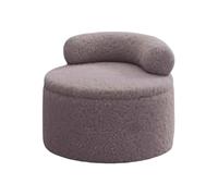 ZJTHY Fibra Mezcla otomanos con Marco de Madera Ahorrar Espacio Relleno otomano otomano pequeño Dormitorio otomano Moderno para Sala de Estar Dormitorio