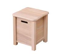 ZJTHY Otomanas de madera con cajón que ahorran espacio, reposapiés, taburete de almacenamiento resistente para sala de estar, dormitorio, sofá