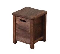 ZJTHY Otomanas de madera con cajón que ahorran espacio, reposapiés, taburete de almacenamiento resistente para sala de estar, dormitorio, sofá