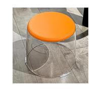 ZJTHY Otomanos de plástico con Mango Hueco taburetes apilables para el pie taburetes de Almacenamiento Elegante Almacenamiento Oculto Taburete otomano Corto