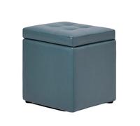 ZJTHY Otomanos de poliéster con Marco de Madera Compacto de pie otomano Almacenamiento Oculto Pouf otomano otomano otomano
