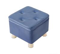 ZJTHY Otomanos de poliéster con Marco de Madera de Alta resiliencia Esponja otomana de tocador Resistente Taburete Compacto pequeño otomano Dormitorio