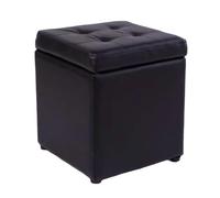 ZJTHY PU otomanos con Marco de Madera High Rebound Sponge Foot Foot Resto Ottoman OTTOMENT Storming DE ALMACENA