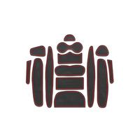 ZJWHDSKF Alfombrilla Antideslizante para Ranura de Puerta Posavasos para Citroën C1 (2005-2014)