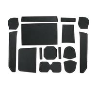 ZJWHDSKF Alfombrillas para Ranuras de Puerta de Coche Almohadillas Antideslizantes para portavasos Posavasos para Suzuki IGNIS 2021 2022 2023