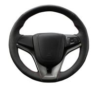 ZJWHDSKF Funda de Volante de Cuero Artificial Suave Cosida a Mano para Chevrolet Cruze 2009-2014 para Aveo 2011-2014 para Holden Cruze 2010