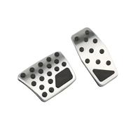 ZJWHDSKF para Jeep Compass 2017-2025 para Rengade 2015-2025 Pedales Cubierta de Pedal Reposapiés de Freno de Gas Cubierta de Pedal Protector de Almohadilla