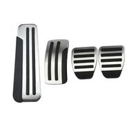 ZJWHDSKF Pedales de Acero Inoxidable para Coche AT MT Cubierta de Pedales para Nissan X-Trail T31 (2010-2013) Qashqai J10 (2012-2015) Accesorios.