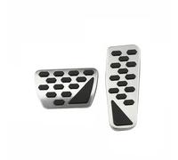 ZJWHDSKF Pedales de Acero Inoxidable para Jeep Wrangler JL 2018-2020 Cubiertas para Pedal de Freno Acelerador Accesorios Piezas.