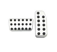 ZJWHDSKF Pedales de Coche AT MT para Honda Fit Jazz XRV HR-V Vezel City 2009 2010 2011 2012 2013 2014 Cubierta de Pedal de Freno sin perforación.