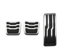 ZJWHDSKF Pedales de Coche para Ford para Ranger Everest 2016-2022 Endeavour Freno Acelerador Placa de Gas Cubierta de Pedal Piezas de Pedales Estilo de Coche