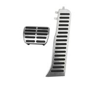 ZJWHDSKF Pedales de Coche para VW Tiguan 2009-2016 AT MT Cubierta de Pedal de Freno de Gas Almohadilla de Apoyo Accesorios de Acero Inoxidable
