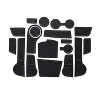 ZJWHDSKF Posavasos de Goma Antideslizante para Ranura de Puerta de para Kia Rio X-Line Rio 4 (2017 2018 2019 2020 2021 2022)