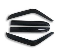 ZJWHDSKF Viseras para Puerta con Cinta Adhesiva Protectores contra la Intemperie deflectores para Ventanas toldos refugios para Nissan Cube 2002 2003 2004 2005 2006