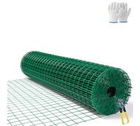 ZJXANMZ Malla Resistente para cercar el jardín, Rollo de 0,5 x 10 m, 3 x 3 cm, diámetro del Alambre de 2 mm, Ideal para gallineros, cercas para Conejos y Serpientes, y recintos p