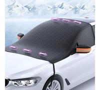 zjxcnb Funda Parabrisas De Invierno para Porsche 911 Targa 4 GTS 992 Turbo S 911 GT3 Touring 992 GT3 RS 911 S/T, Magnético Plegable Protege Hielo Nieve Rayos UV Sol Y Lluvia.