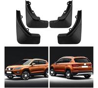 zjxcnb Guardabarros para Seat Ateca 2016-2023, Neumáticos Resistente Defensa contra Y Polvo Compatible con Modelos Diseño Y Duradero