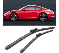 zjxhnb Coche Escobillas Limpiaparabrisas para Porsche 911 991 2011-2017 22"+21", Parabrisas Limpia Coche Accesorios Protector Reemplazo Juego Limpiaparabrisas