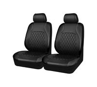 zjxhnb Fundas Asientos Coche, para Volkswagen Polo Vi 2017-2025 Leather Seat Protector Impermeables Cubreasientos Interior,A/Black