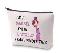 ZJXHPO Hercules - Bolsa de cosméticos para fans de personajes de Hercules, bolsa de maquillaje con cremallera, kit de supervivencia Megara, Damsel, No
