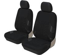zjxmnb 5 Asientos Funda Asiento Coche para Mercedes Citan Tourer 2022 2023 2024 2025, Coche Cubreasientos Cómodo Transpirable Seat Cover Protectores Accesorios,R/Black-2 Seats