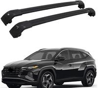 zjxwnb Baca Coche Coche Barras Techo para Hyundai Tucson 2020-2023 2024, Portaequipajes Barra Transversal Barras Rieles Cruzados Techo Transversales,B